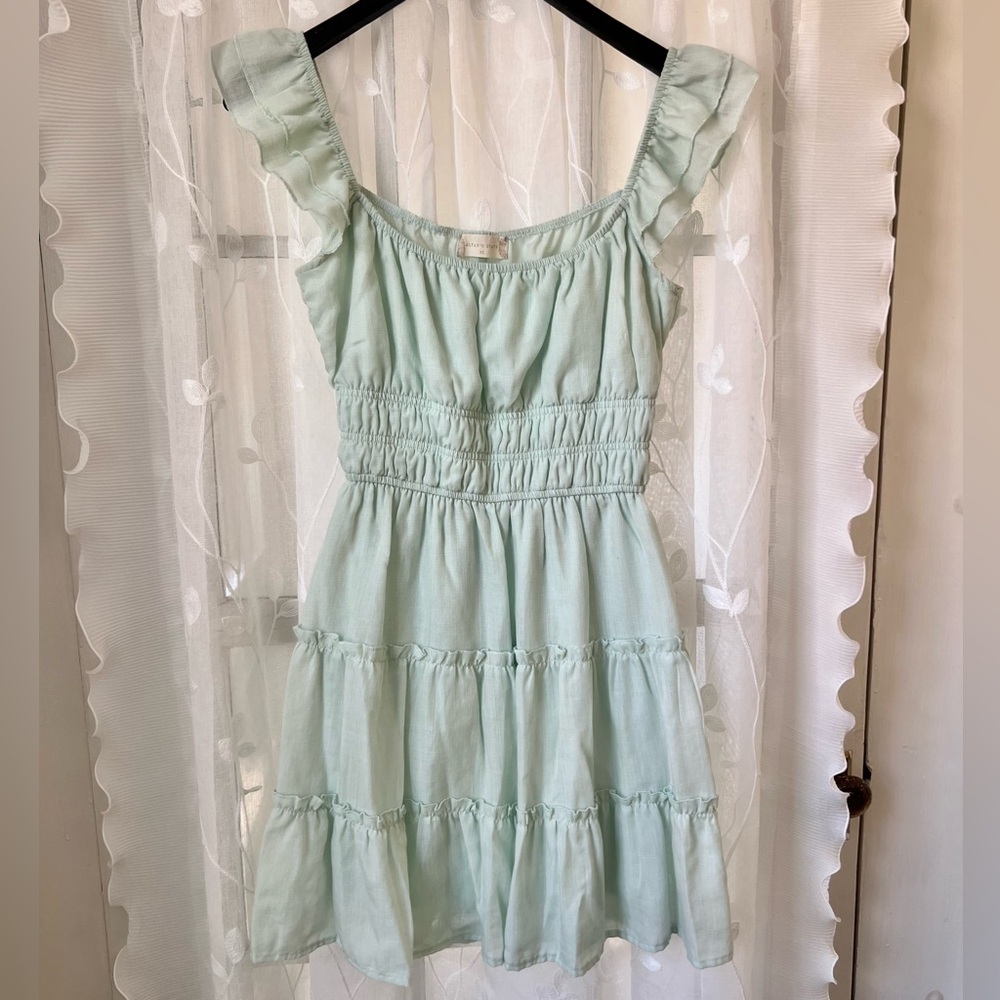 Altar'd State Mint Green Dress